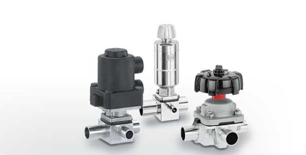 Bürkert Hygienic & Sanitary Diaphragm Process Valves Collection
